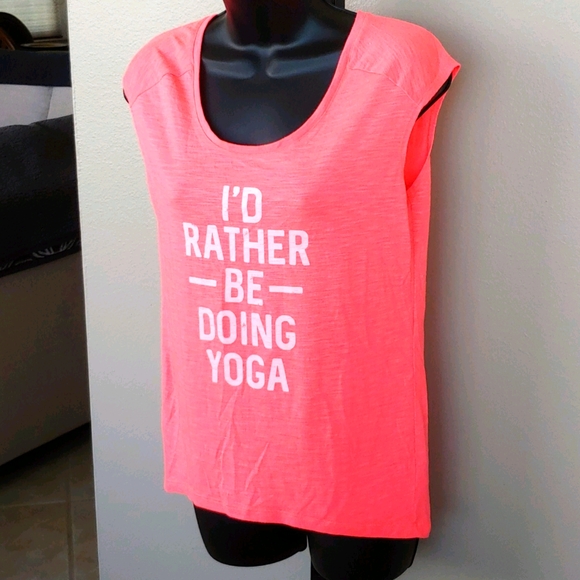 ☀SALE 4 for$20☀             GAIAM Yoga Sleeveless Tee - Picture 2 of 6
